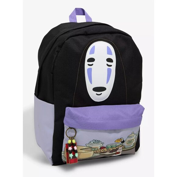 Studio Ghibli Spirited Away No-Face Food Backpack School Bag NEW main image 6